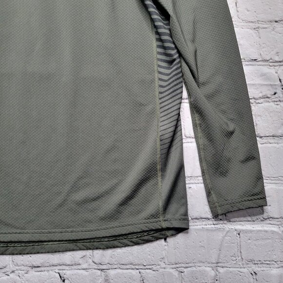 Under Armour Green Coldgear Reactor Fitted LongSleeve Top Size S - Picture 7 of 13